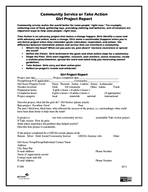Girl Project Report