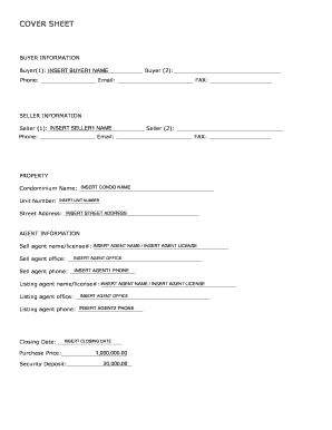 Florida Residential Sale and Purchase Contract