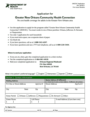 GNOCHC Application