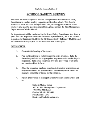 School Safety Survey