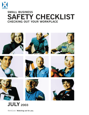 Small Business Safety Checklist