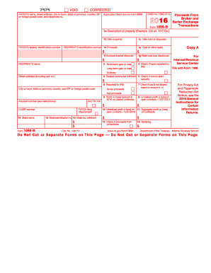 IRS Form 1099-B
