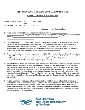 Assignment of rents - first american title forms