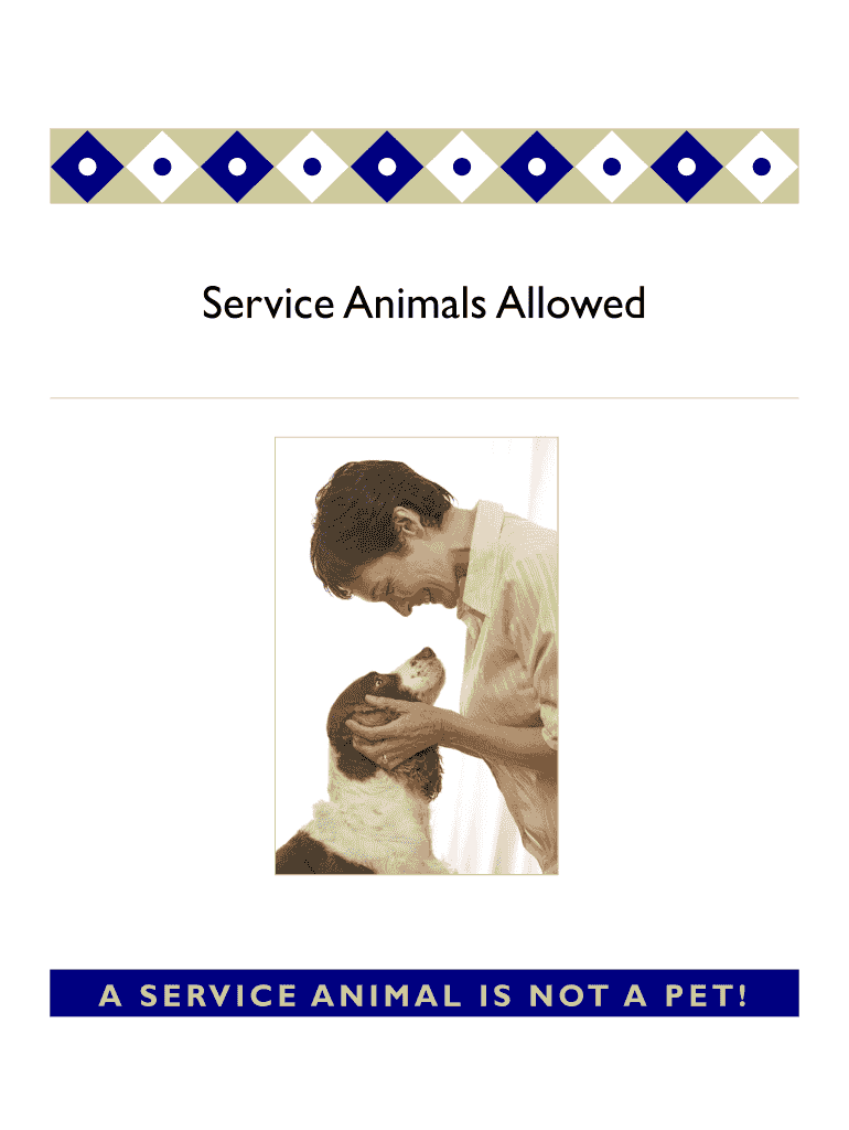 pa service animals sample Preview on Page 1