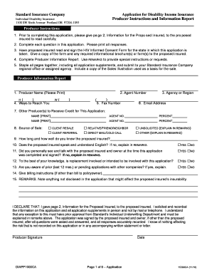 California Individual Disability Insurance Application