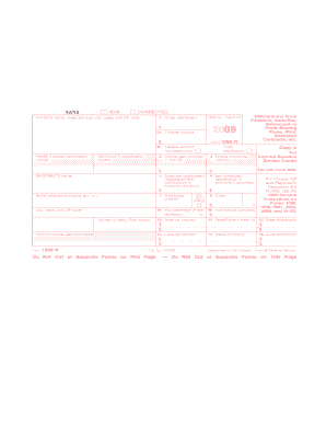 Form 1099-R Tax Document