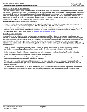 Formulario de Consentimiento para Divulgar Información