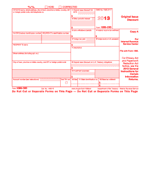 IRS Form 1099-OID