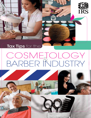 IRS Tax Tips for Cosmetology and Barber Industry