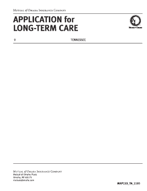 Long-Term Care Insurance Application