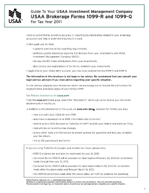 USAA 1099-R and 1099-Q Tax Forms Guide