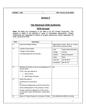 Project Proposal Form