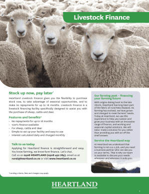 Livestock Finance Application