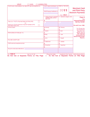 IRS Form 1099-K