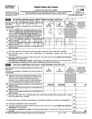 2013 Form 1040 Schedule D Version A - apps irs