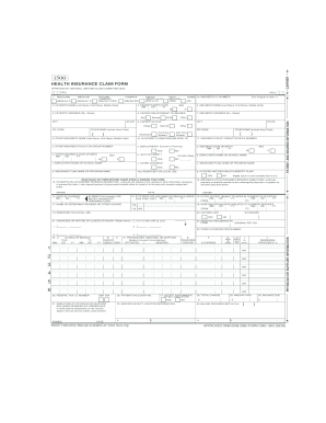 Health Insurance Claim Form