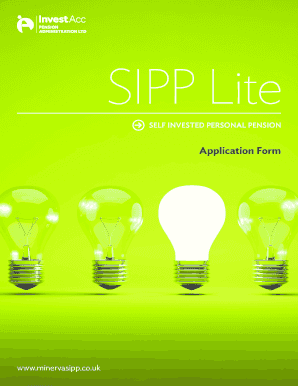 SIPP Lite Application Form