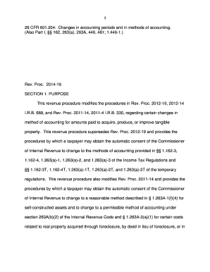 IRS Revenue Procedure 2014-16