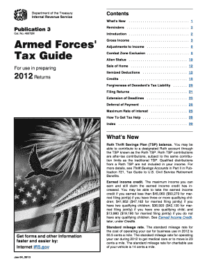 IRS Publication 3 (2012)