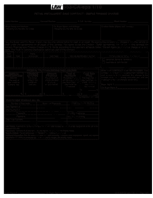Investor Agreement Forms Fill Online Printable Fillable Blank Pdffiller Retail Installment Contract Template