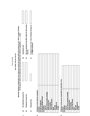 Form 24Q Quarterly Statement of TDS on Salary