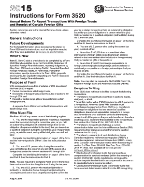 Instructions for Form 3520