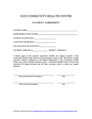 Payment Agreement
