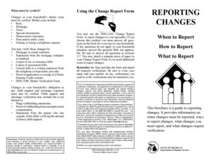 Michigan Change Report Form