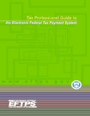Tax Professional Guide to Electronic Federal Tax Payment System