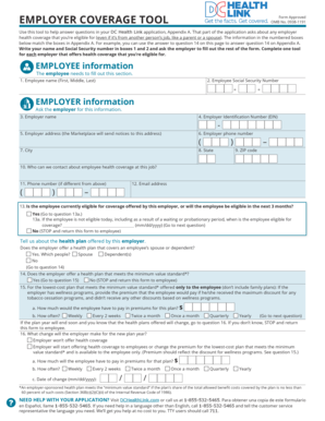 Employer Coverage Tool