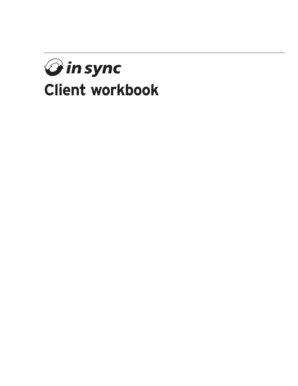 Client Workbook for Financial Planning