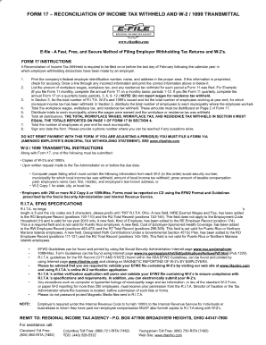 Rita Form 17 - Fill Online, Printable, Fillable, Blank | PDFfiller