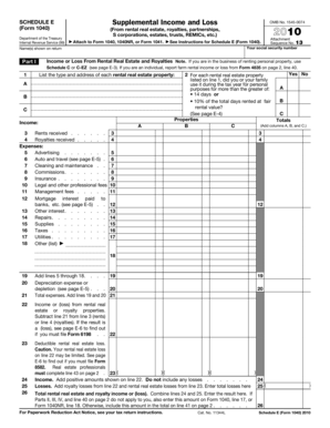 Schedule E 2010