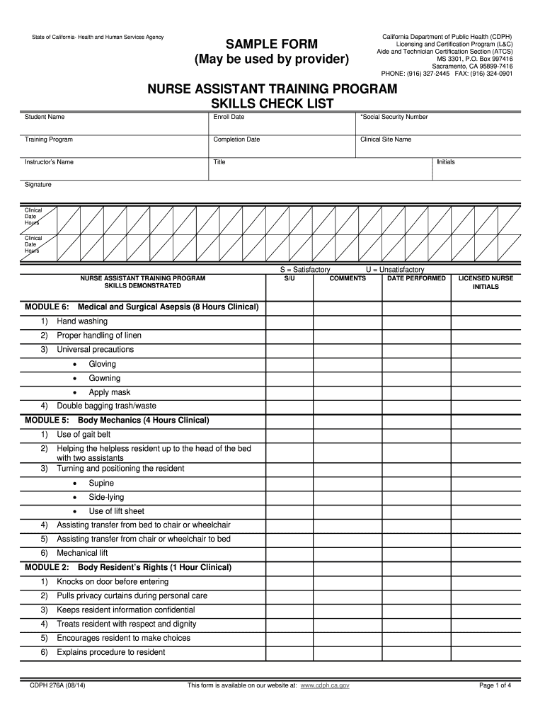 cdph 276a Preview on Page 1