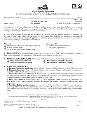 Buyer Agency Agreement