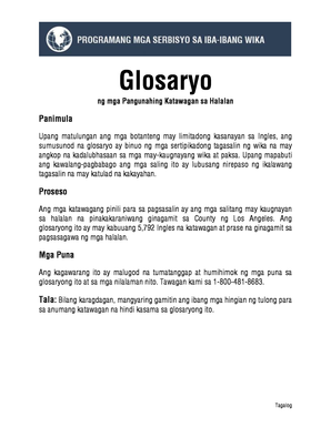 Glosaryo - Fill and Sign Printable Template Online