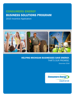 Michigan Business Energy Incentive Application