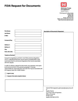 FOIA Request for Documents