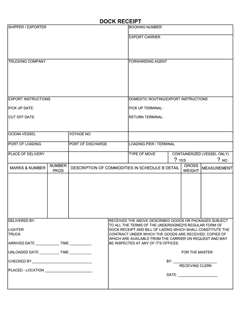 Fillable Receipt Template Collection