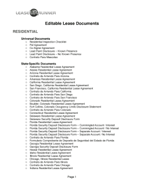 editable ga lease form