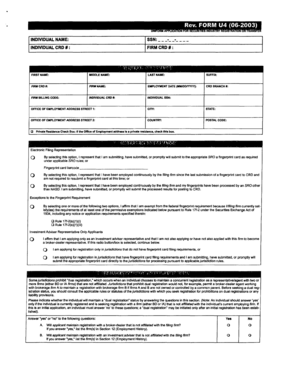 US Broker-Dealer Registration Form