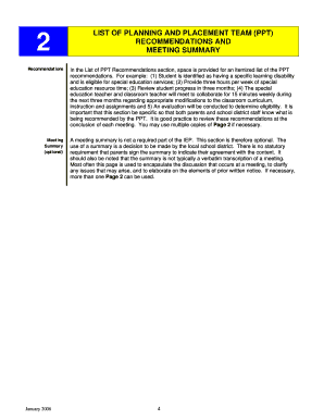 Connecticut IEP Forms