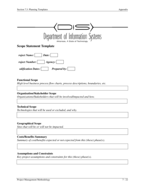 Scope Statement Template.fm