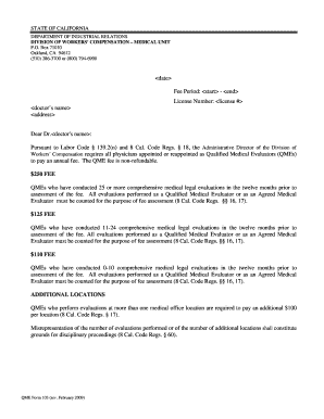 California QME Fee Payment Form