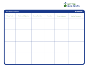 Workplan Timeline Worksheet