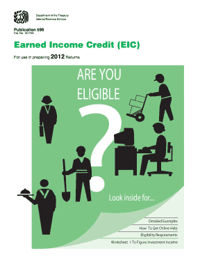 IRS Publication 596 Earned Income Credit