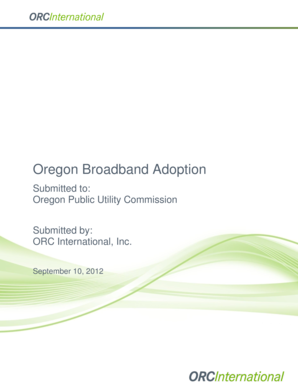 Oregon Broadband Adoption - oregon