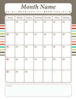 DOWNLOAD BLANK CALENDAR TEMPLATE - World Label Blog