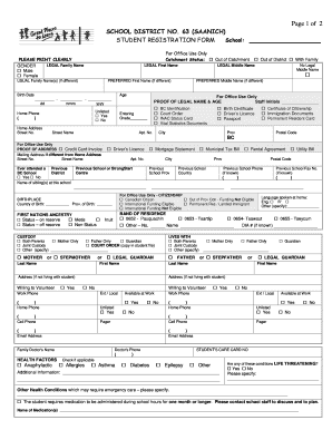 Student Registration Form