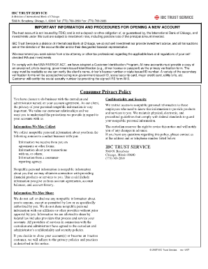 IRA Account Opening Agreement